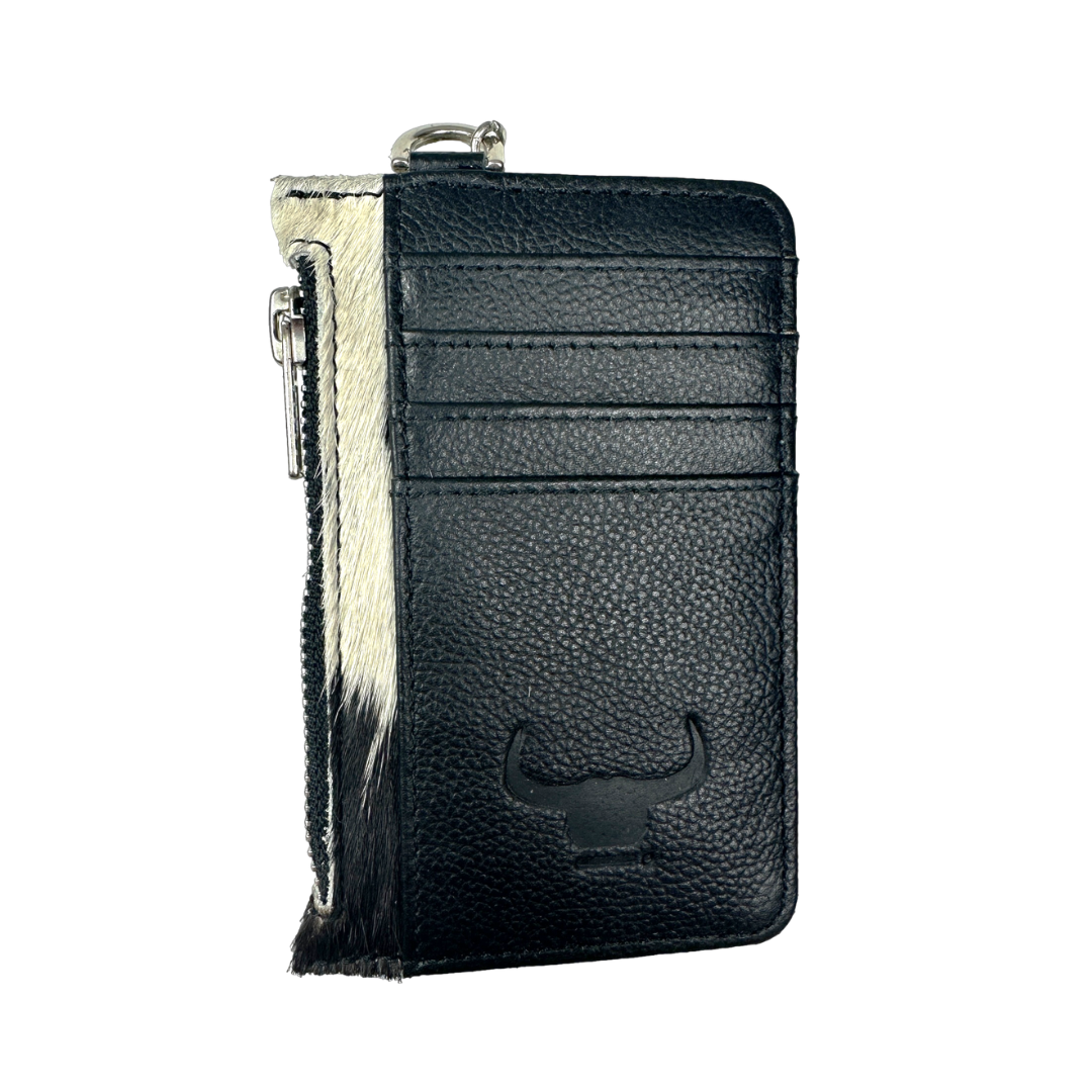 Zimi Cowhide Leather Pocket Purse