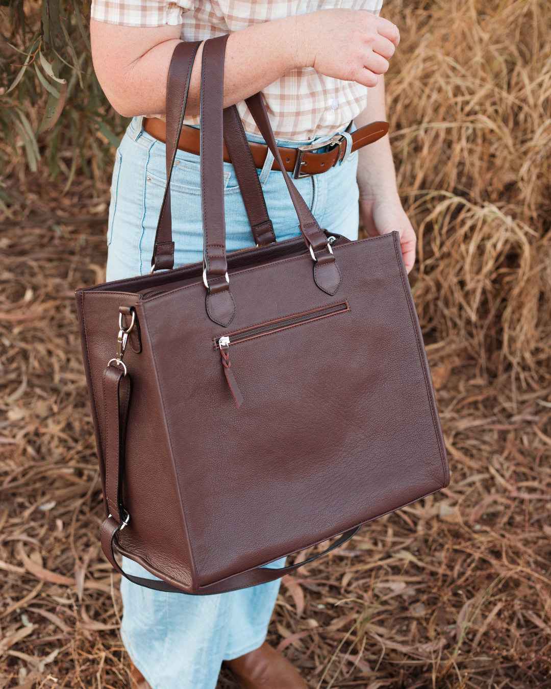 'Desert Bloom' Cactus Tote Laptop Bag PRE ORDER