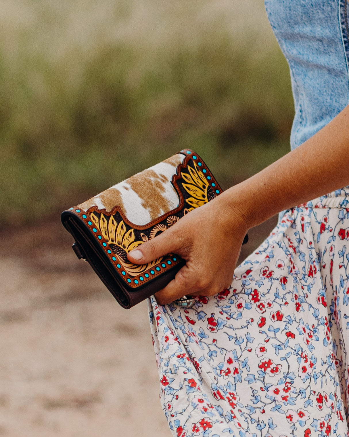 Sienna Sunflower Purse/Clutch PRE ORDER