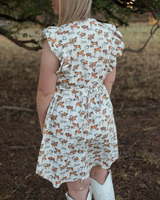 PRE SALE - Ruffle Sleeve Dress - Brahman Collection