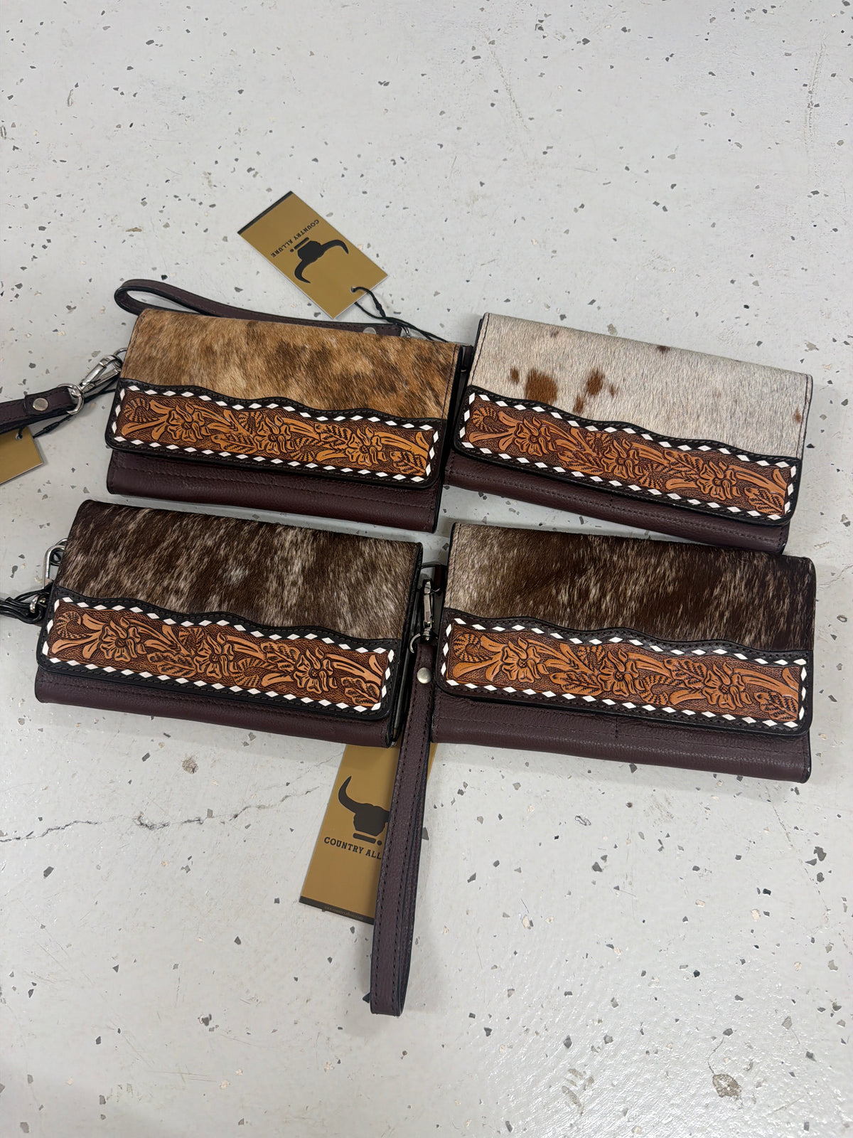 DENI Seconds | Kimberley Tooled Leather Purse