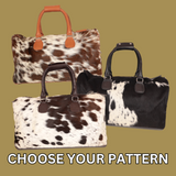 Cowhide Duffel Bag - SECONDS