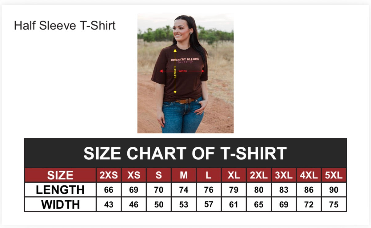 'Rodeo Hearts' Country Allure T-Shirt