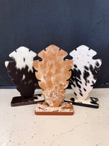 Cowhide Jewellery Stand