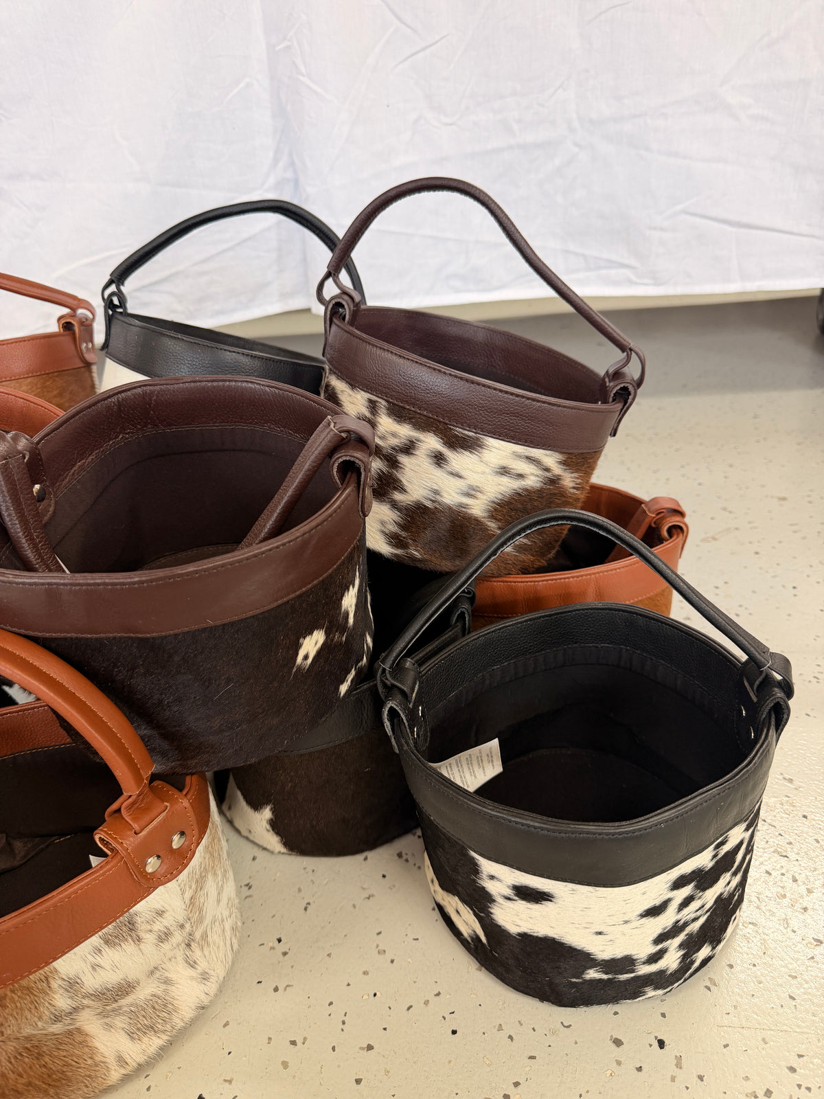 DENI Seconds | Cowhide Basket