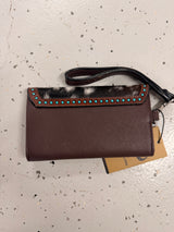 DENI Seconds | Sienna Sunflower Tooled Purse/Clutch #1