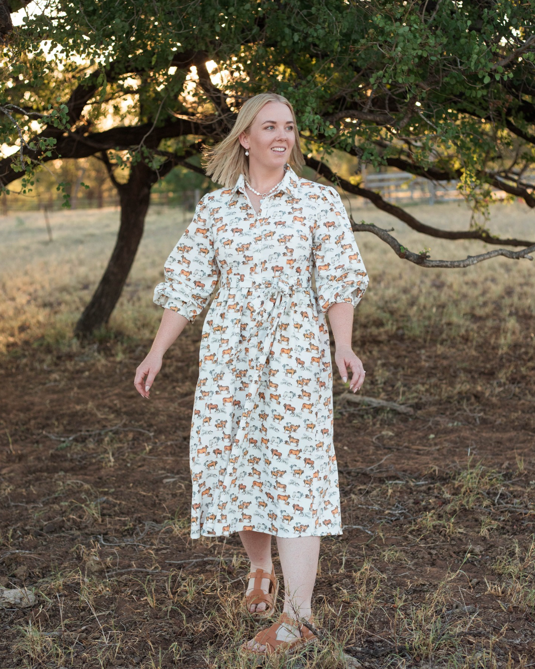 PRE SALE - Long Sleeve Dress - Brahman Collection