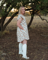 PRE SALE - Ruffle Sleeve Dress - Brahman Collection