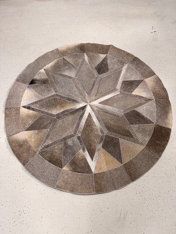 1.6m Round Patchwork Rugs 001