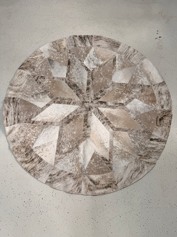 1.6m Round Patchwork Rugs 002