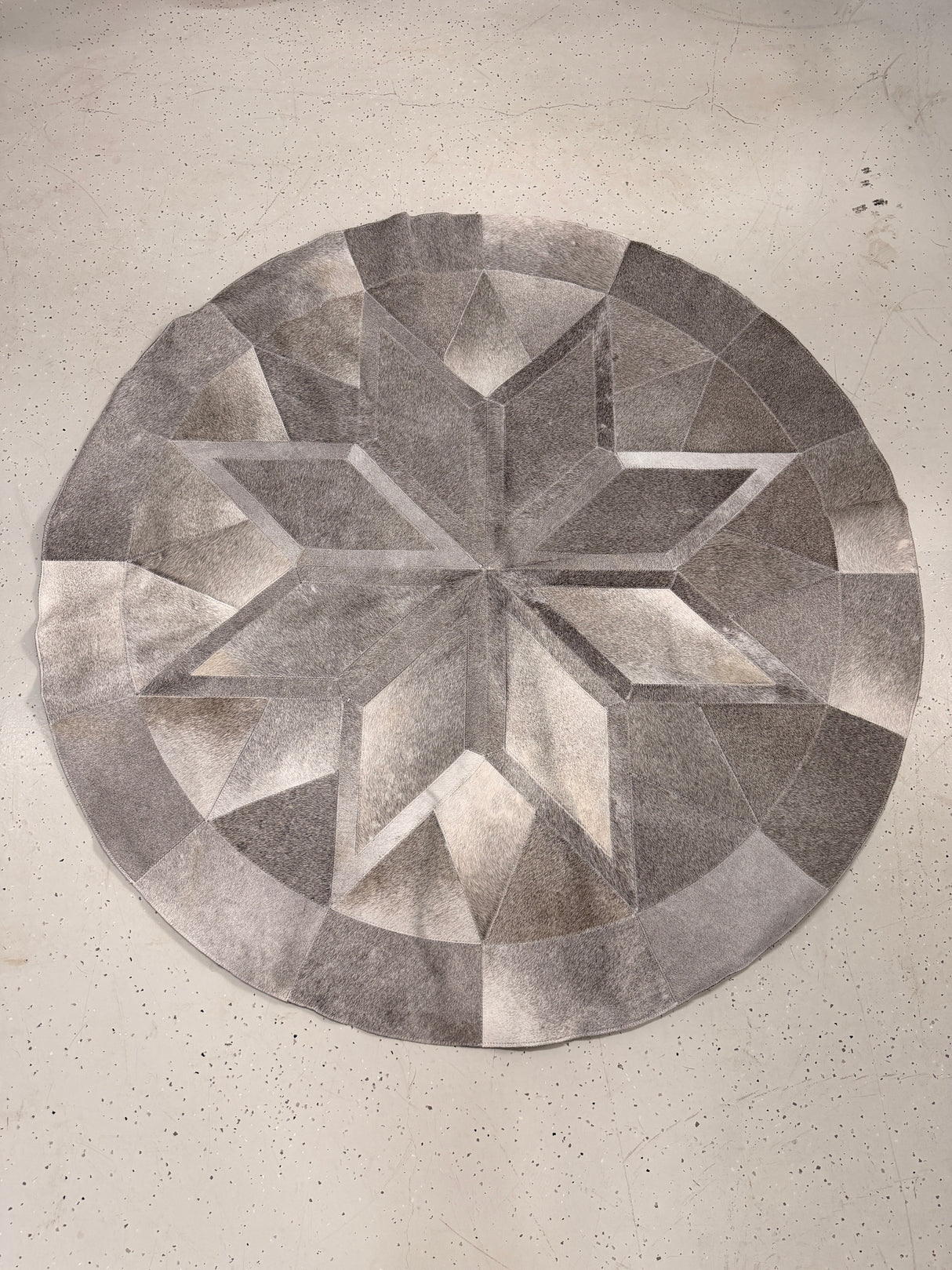 1.6m Round Patchwork Rugs 004