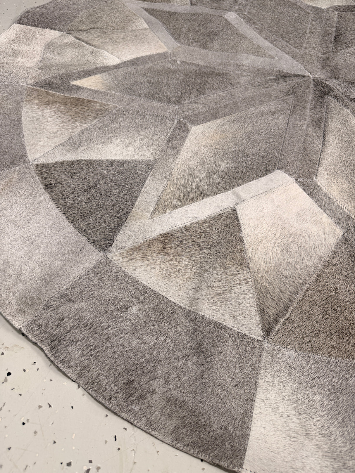 1.6m Round Patchwork Rugs 004