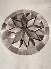 1.6m Round Patchwork Rugs 005