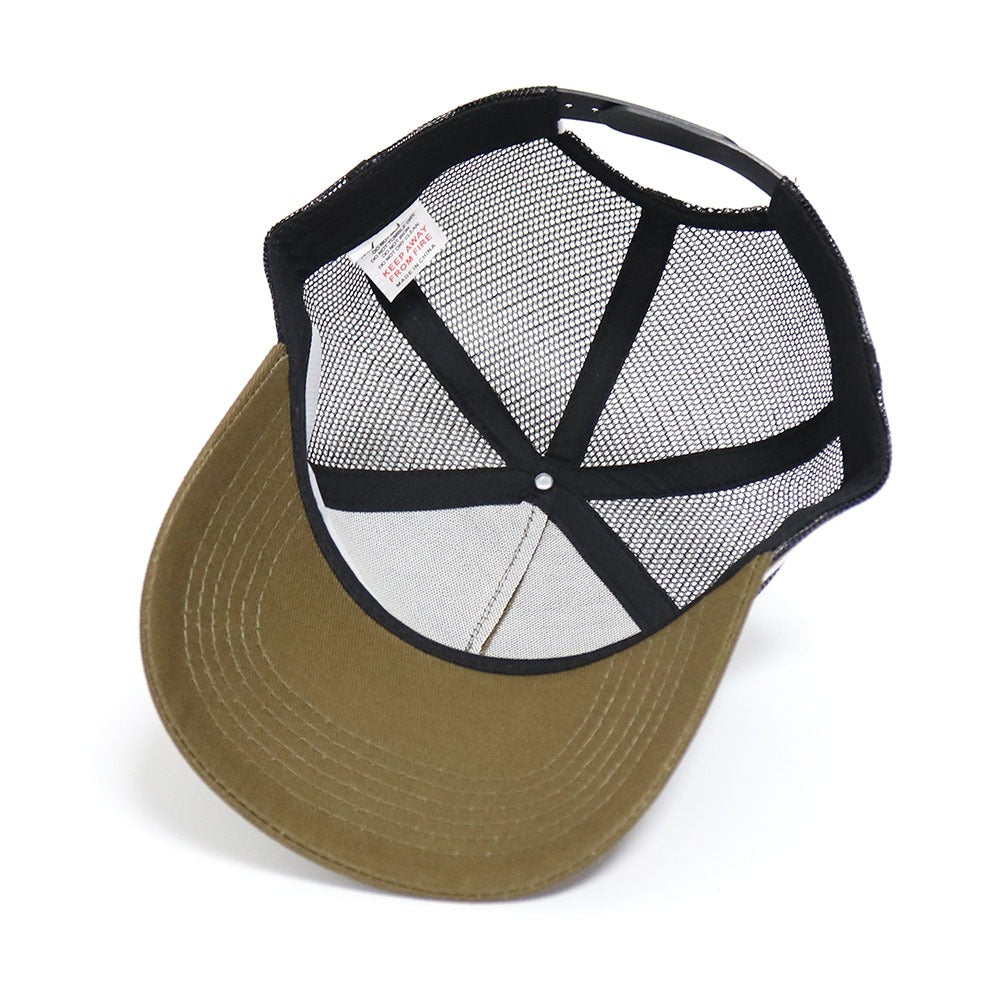 C.A Signature Trucker Cap - Army Green