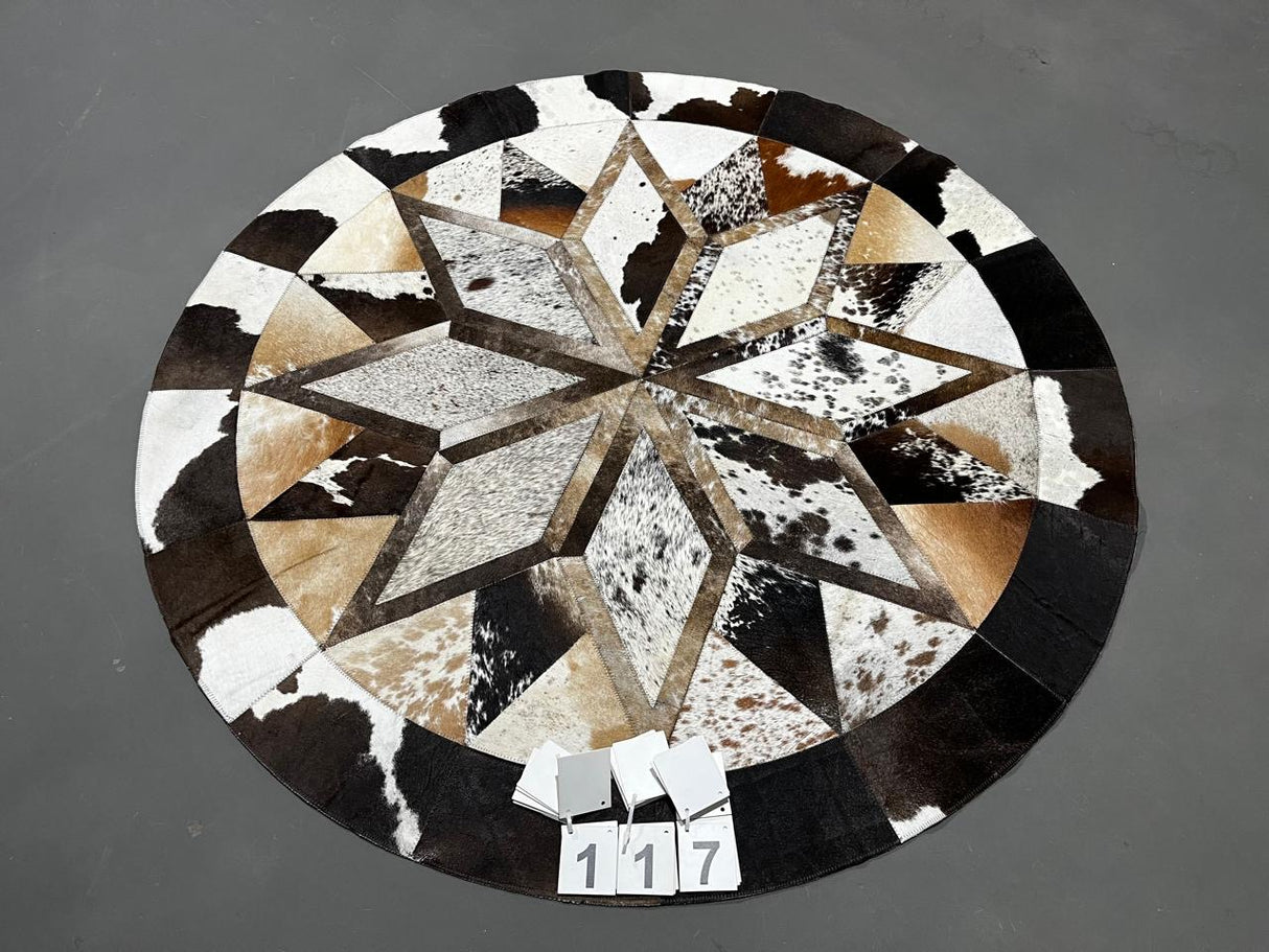 PROMO - Round Patchwork Rugs- 1.6m