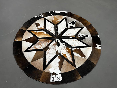 PROMO - Round Patchwork Rugs- 1.6m