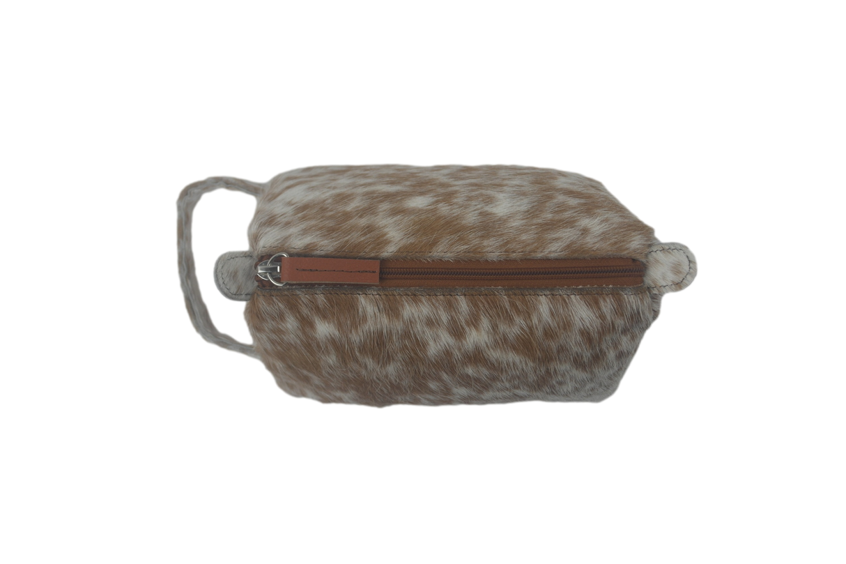 Cowhide Toiletries Bag - EXCESS