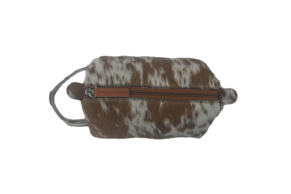 Cowhide Toiletries Bag - EXCESS