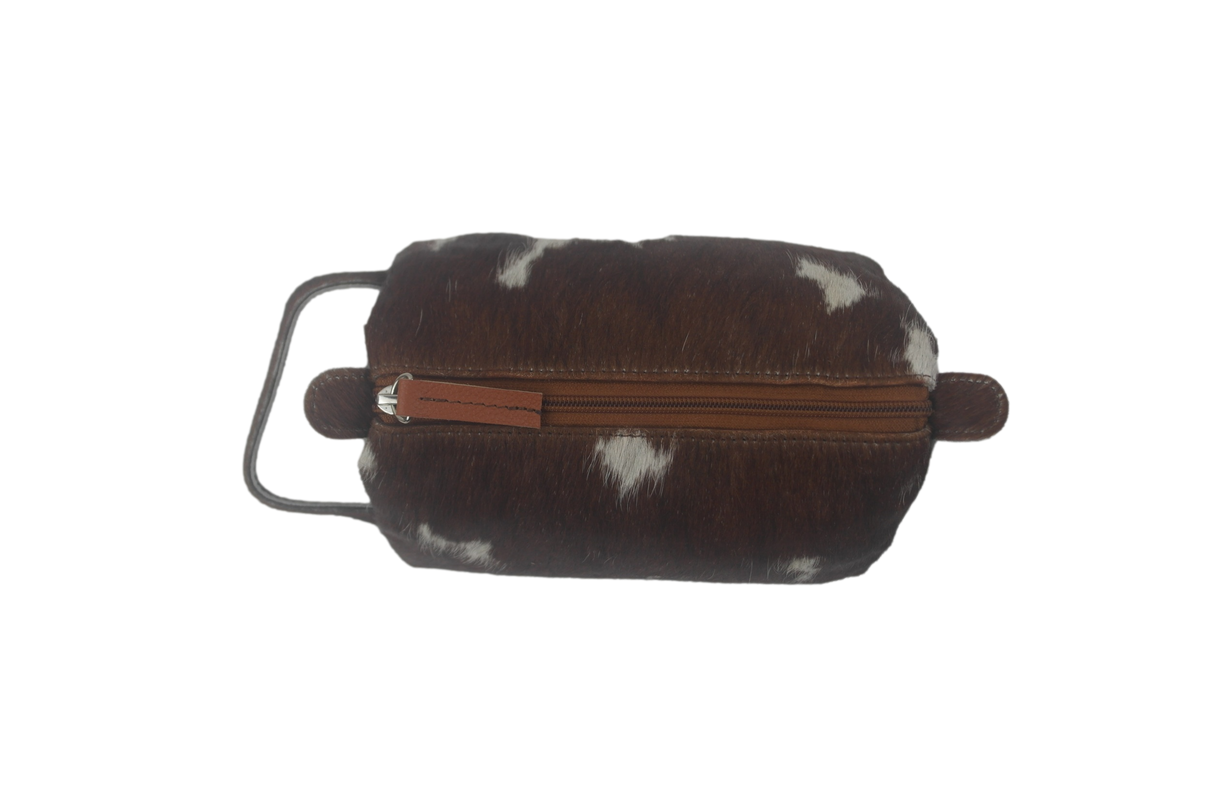 Cowhide Toiletries Bag - EXCESS