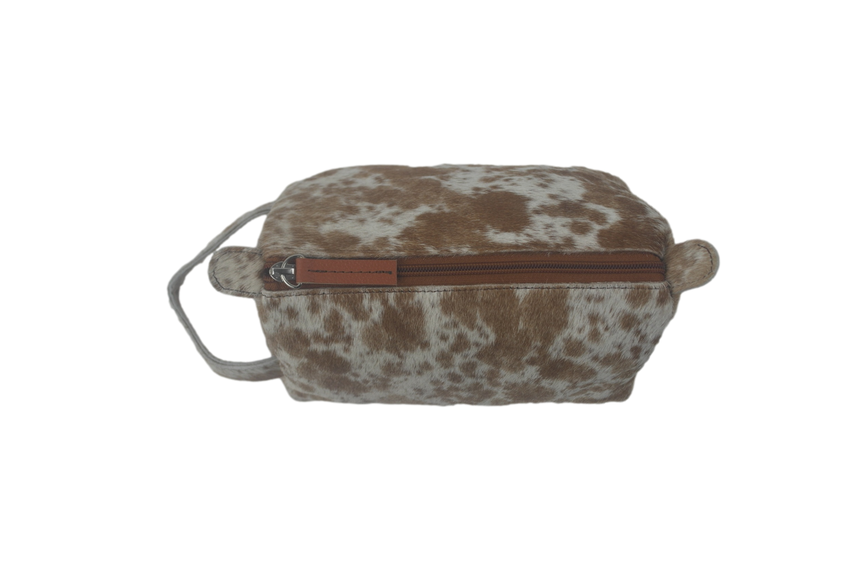 Cowhide Toiletries Bag - EXCESS