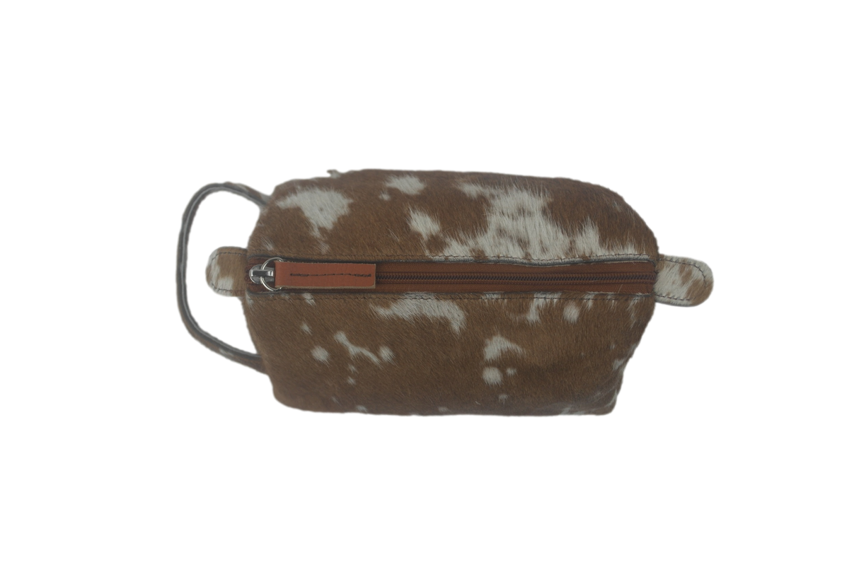 Cowhide Toiletries Bag - EXCESS