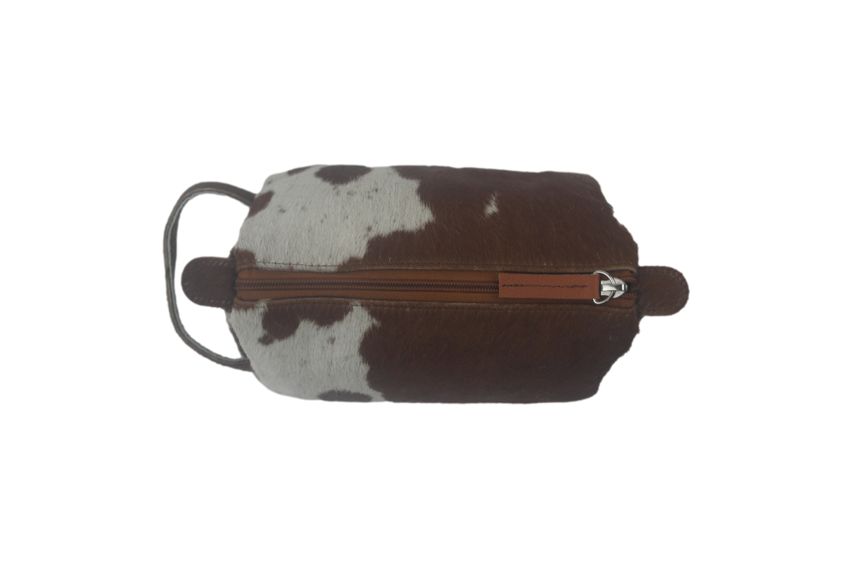 Cowhide Toiletries Bag - EXCESS