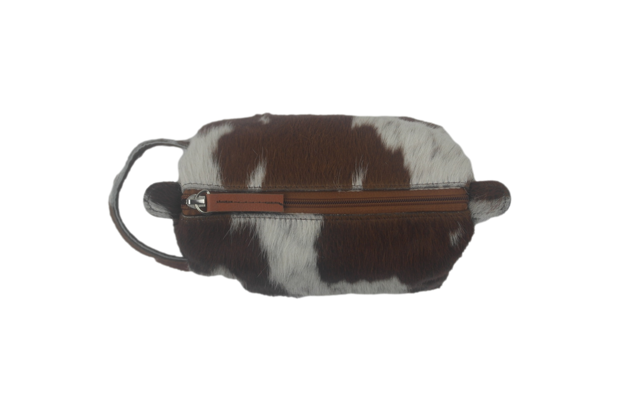 Cowhide Toiletries Bag - EXCESS