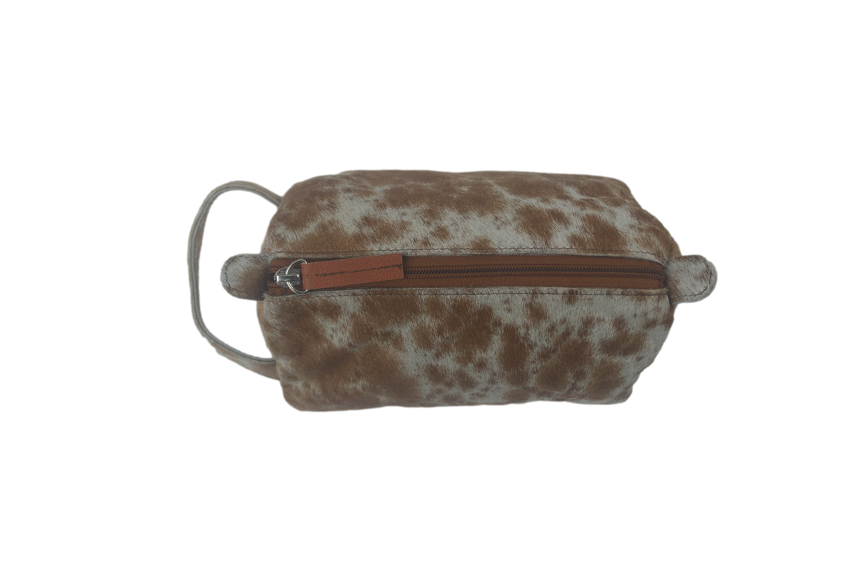 Cowhide Toiletries Bag - EXCESS