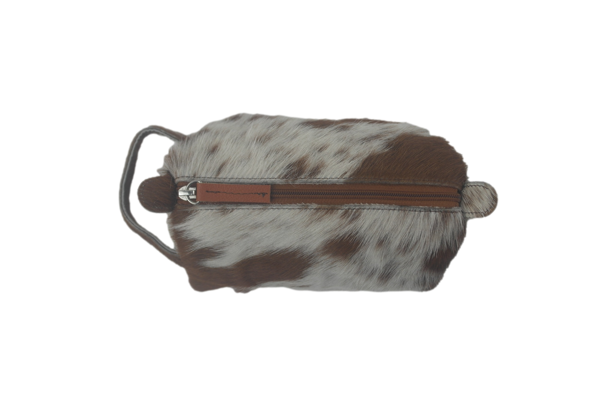 Cowhide Toiletries Bag - EXCESS