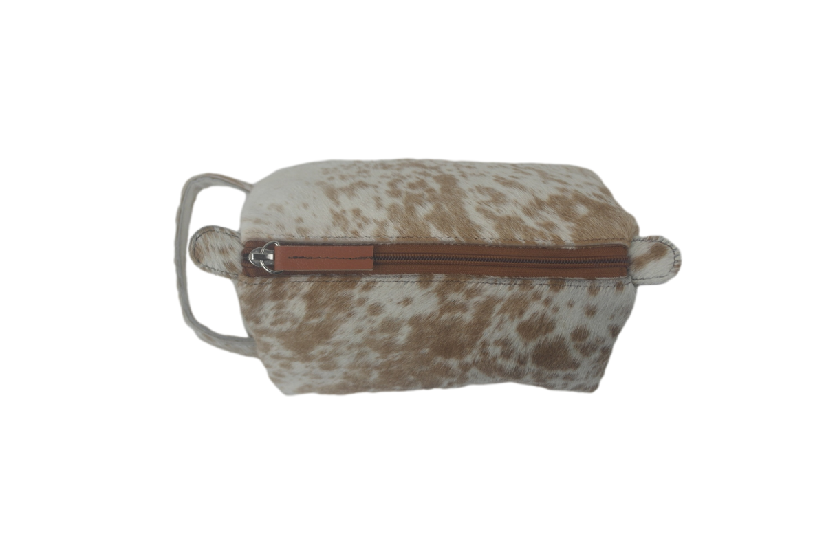 Cowhide Toiletries Bag - EXCESS