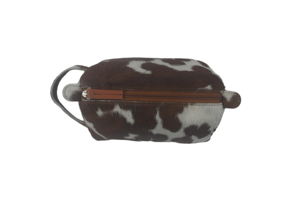 Cowhide Toiletries Bag - EXCESS