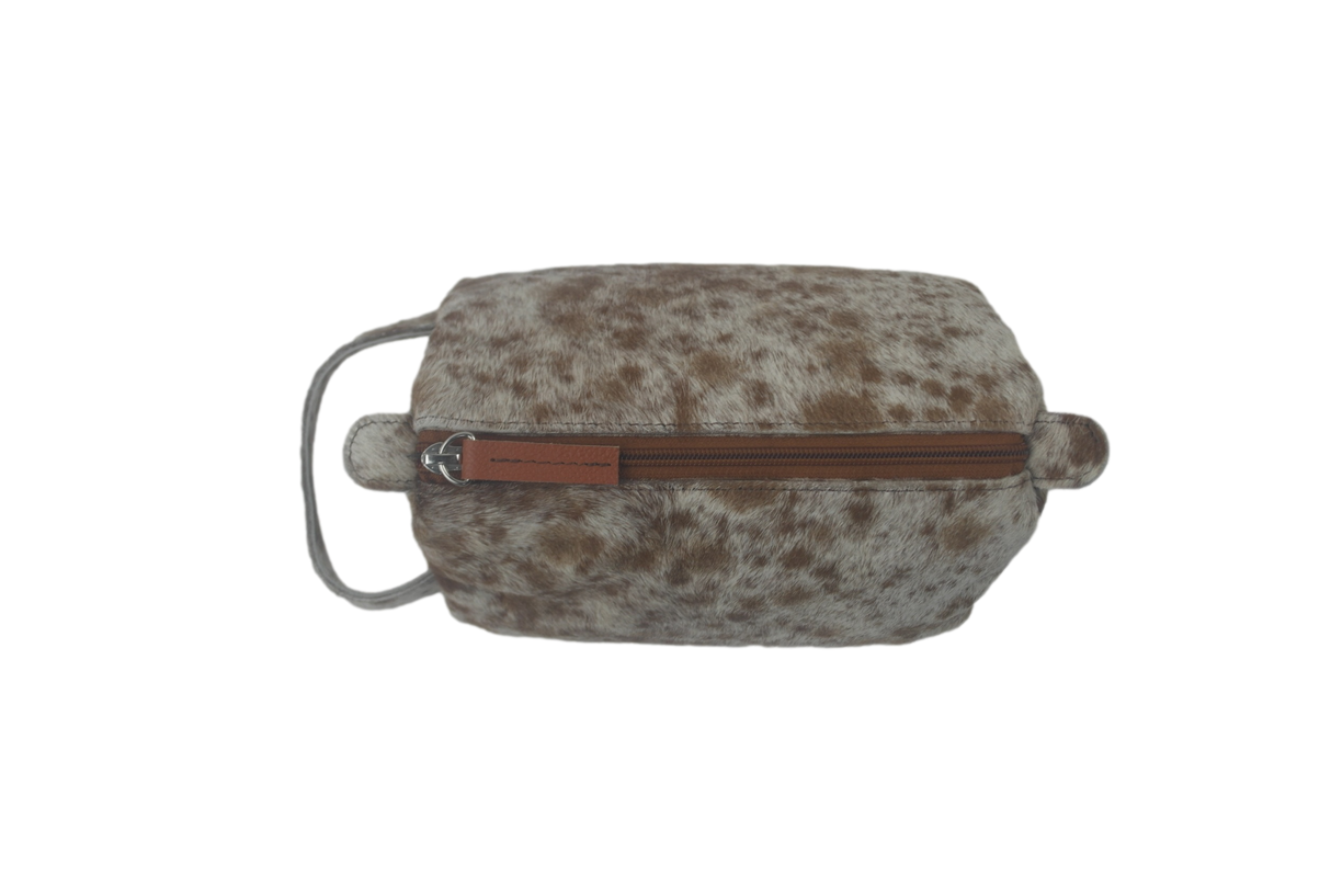 Cowhide Toiletries Bag - EXCESS