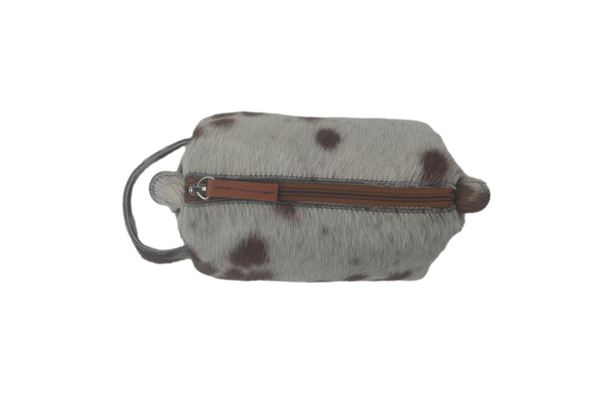 Cowhide Toiletries Bag - EXCESS