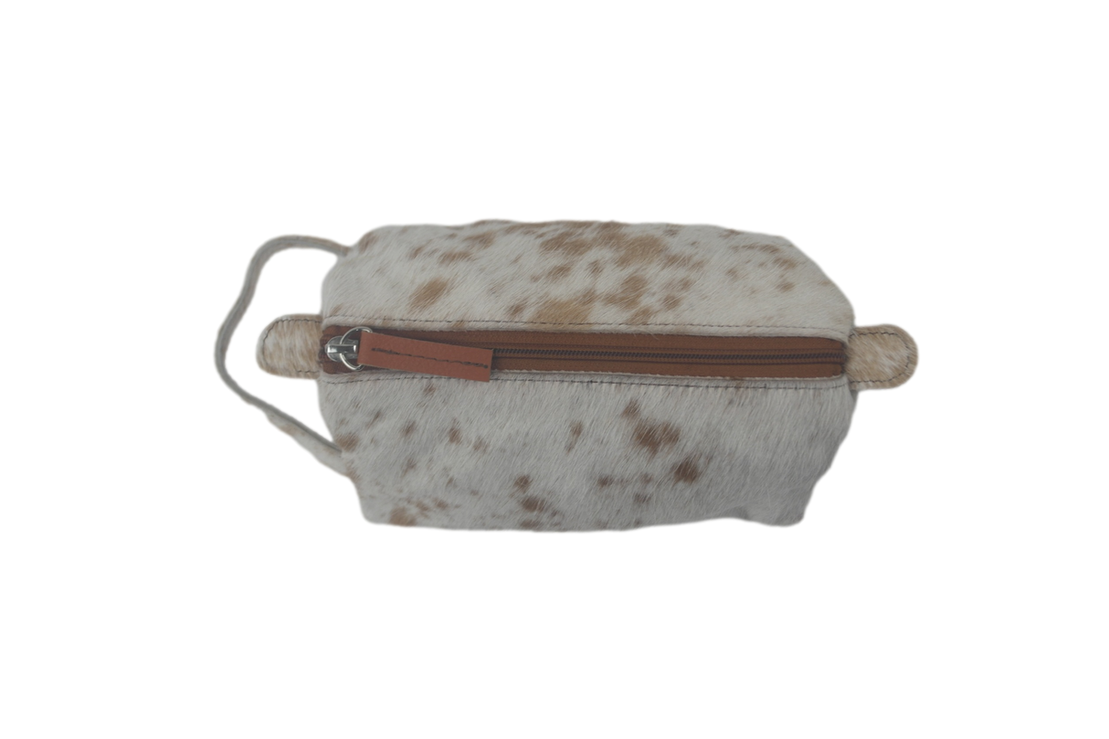 Cowhide Toiletries Bag - EXCESS