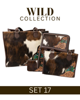 WILD Collection Tooled Leather Bag Sets