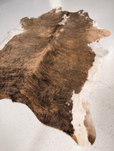 Brindle Cowhide Rug, hide #013, 196 x 214cm