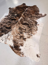 Brindle Cowhide Rug, hide #194, 192 x 203cm
