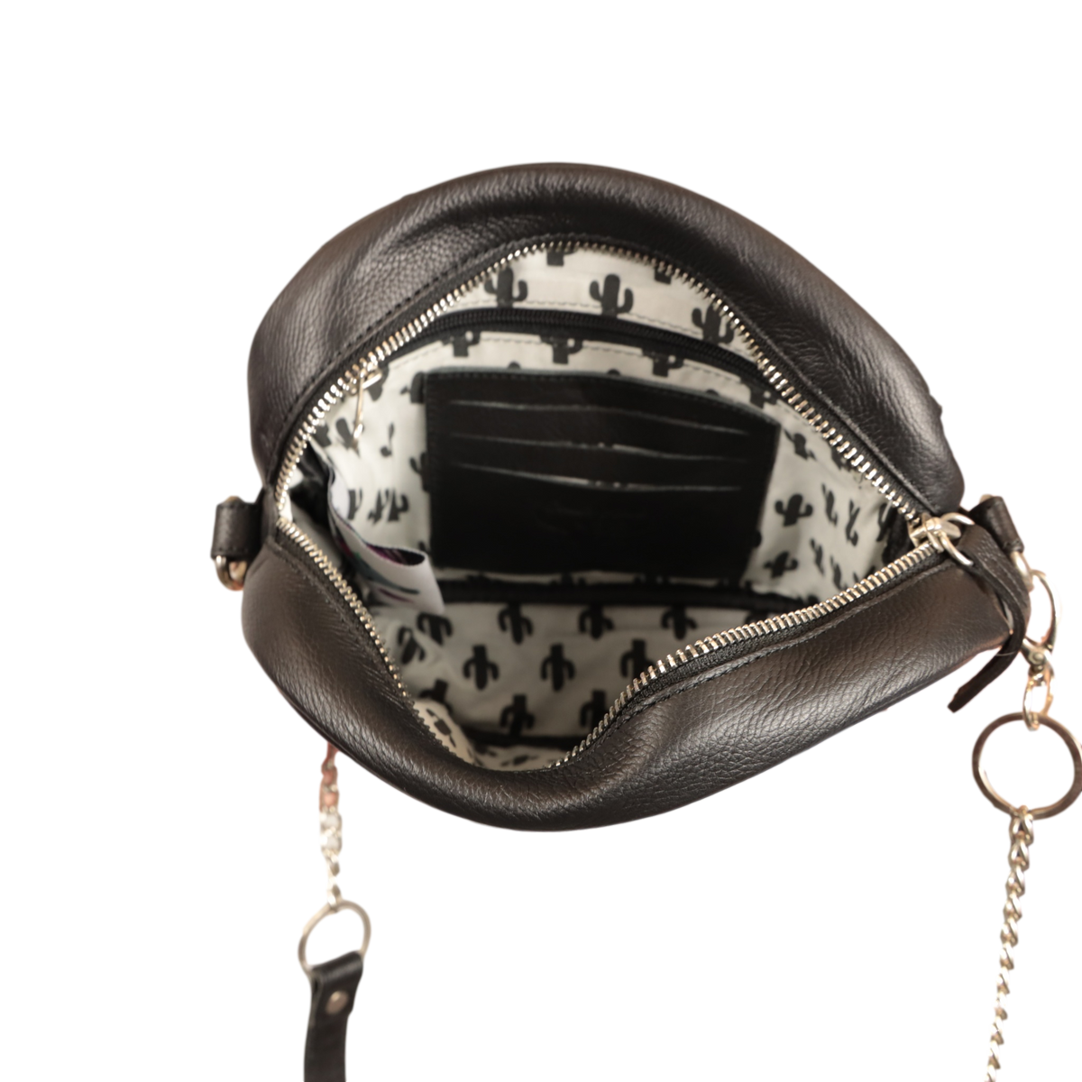 Stella Cowhide Leather Handbag - 043
