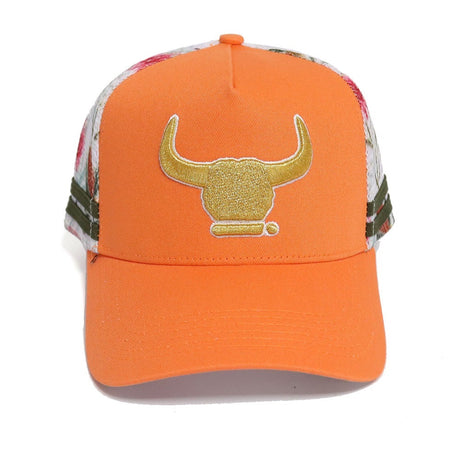 C.A Signature Trucker Cap - Orange