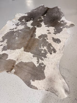 Grey Cowhide Rug, hide #175, 178 x 210cm