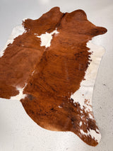 Brindle Cowhide Rug, hide #12, 197 x 200cm