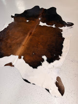 Reddish Brown Cowhide Rug, hide #215, 174 x 198cm