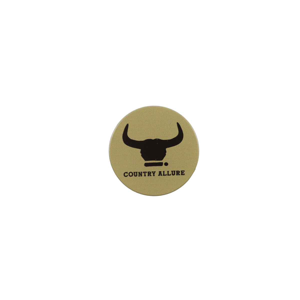 Country Allure Pop Socket - Brown/Black logo