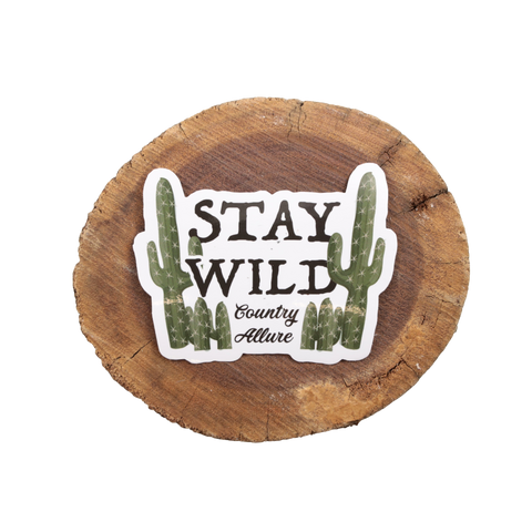Stay Wild Sticker