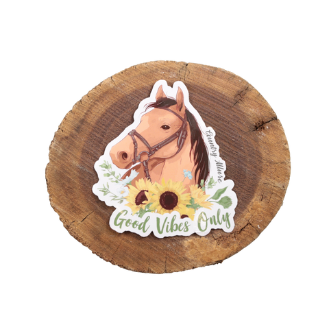 Good Vibes Only Sticker