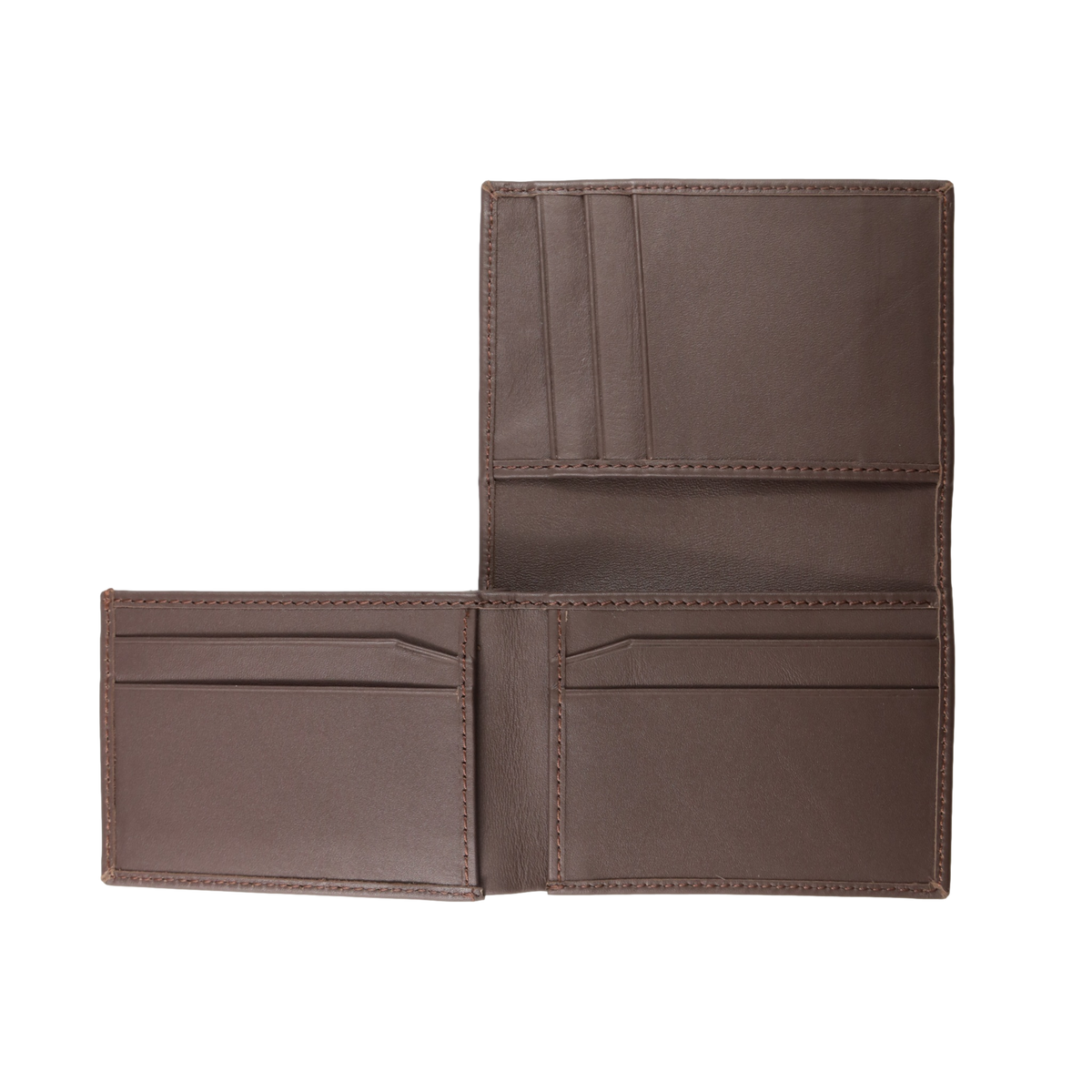 Austin Leather Wallet - Chocolate