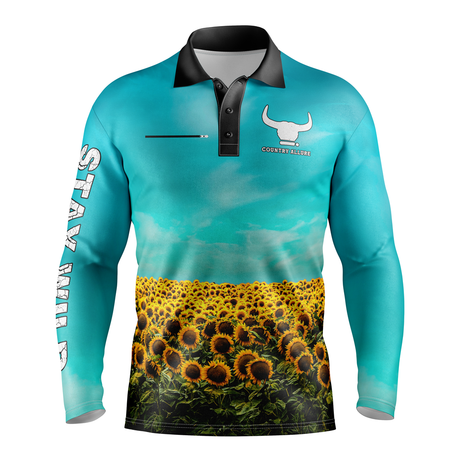 STAY WILD Premium Arena Fishing Shirt